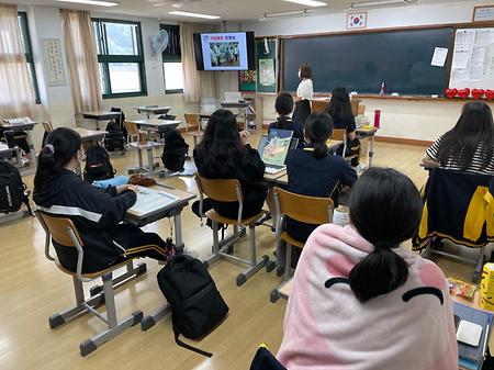 울산삼일여자고등학교 학과설명회